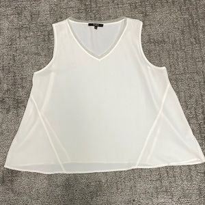 Alex Marie White Blouse XL